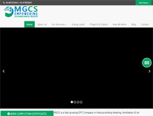 Tablet Screenshot of mgcs.net.in